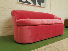 Load image into Gallery viewer, Pink Lemonade Vintage Loveseat
