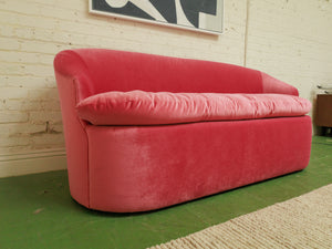 Pink Lemonade Vintage Loveseat