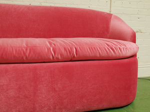 Pink Lemonade Vintage Loveseat
