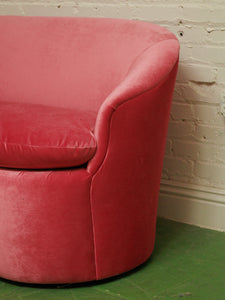 Pink Lemonade Vintage Loveseat