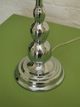Load image into Gallery viewer, Pair of Sculptural Chrome Modernist Lamps
