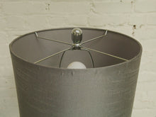 Load image into Gallery viewer, Pair of Sculptural Chrome Modernist Lamps
