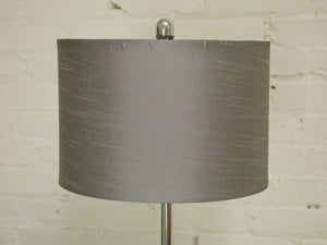 Pair of Sculptural Chrome Modernist Lamps
