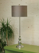 Load image into Gallery viewer, Pair of Sculptural Chrome Modernist Lamps

