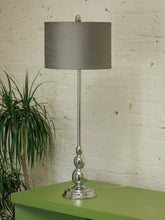 Load image into Gallery viewer, Pair of Sculptural Chrome Modernist Lamps
