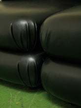 Load image into Gallery viewer, Elodie 3 piece armless in Noir Leather

