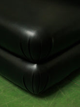 Load image into Gallery viewer, Elodie 3 piece armless in Noir Leather
