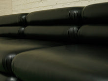 Load image into Gallery viewer, Elodie 3 piece armless in Noir Leather
