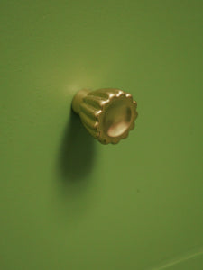 1950s avocado Green nine Drawer Dresser