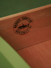 Load image into Gallery viewer, 1950s avocado Green nine Drawer Dresser
