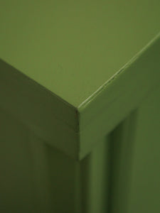 1950s avocado Green Highboy Dresser