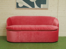 Load image into Gallery viewer, Pink Lemonade Vintage Loveseat
