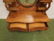 Load image into Gallery viewer, Tiger Oak French Antique Hutch
