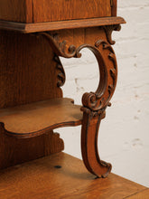 Load image into Gallery viewer, Tiger Oak French Antique Hutch
