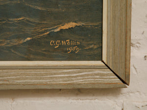 Vintage Axel Johnson Art as found