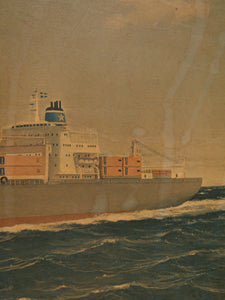 Vintage Axel Johnson Art as found