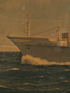Vintage Axel Johnson Art as found