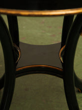Load image into Gallery viewer, Vintage Hollywood Regency Side Table Swan legs
