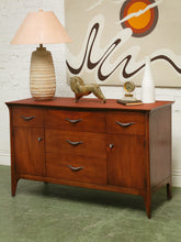 Load image into Gallery viewer, Mid Century Modern Mahogany Credenza, by John Van Koert, Drexel Profile Collection
