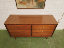Load image into Gallery viewer, Mid-century vintage six Drawer Dresser
