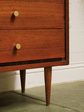Load image into Gallery viewer, Mid-century vintage six Drawer Dresser
