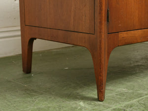 Mid Century Modern Mahogany Credenza, by John Van Koert, Drexel Profile Collection