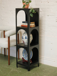 Three tier metal shelf