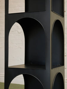 Three tier metal shelf