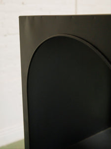 Three tier metal shelf
