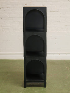 Three tier metal shelf