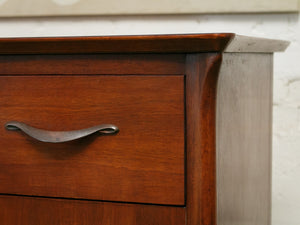 Mid Century Modern Mahogany Credenza, by John Van Koert, Drexel Profile Collection