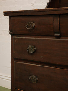 Antique Buffet Hutch