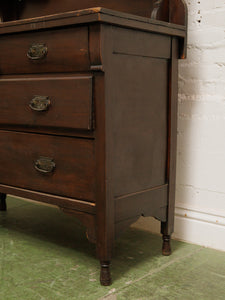 Antique Buffet Hutch