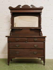 Antique Buffet Hutch