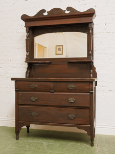 Antique Buffet Hutch