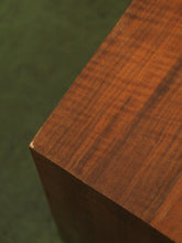 Load image into Gallery viewer, Walnut Pedestal Side Table
