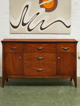 Load image into Gallery viewer, Mid Century Modern Mahogany Credenza, by John Van Koert, Drexel Profile Collection
