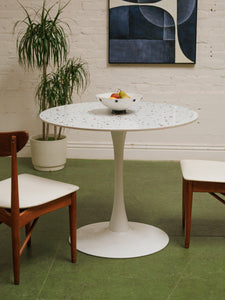 Speckled Hourglass Dining Table