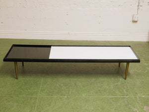 1960’s Vintage Black and White Coffee Table
