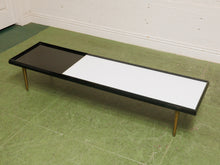 Load image into Gallery viewer, 1960’s Vintage Black and White Coffee Table
