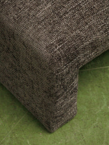 Mineral Grey Brown Blocky Chair
