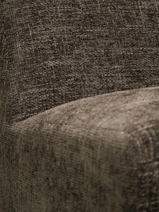 Mineral Grey Brown Blocky Chair
