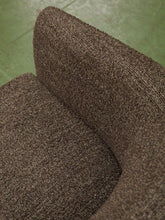 Load image into Gallery viewer, Tweed Brown Barrel Chair

