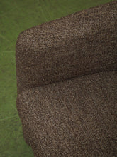 Load image into Gallery viewer, Tweed Brown Barrel Chair
