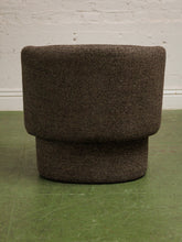Load image into Gallery viewer, Tweed Brown Barrel Chair

