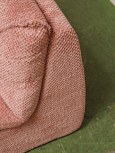 Load image into Gallery viewer, Stitched Dusty Pink Chair and Ottoman

