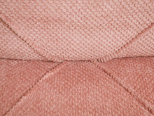 Load image into Gallery viewer, Stitched Dusty Pink Chair and Ottoman
