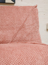 Load image into Gallery viewer, Stitched Dusty Pink Chair and Ottoman

