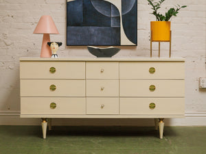 White Vintage Dresser