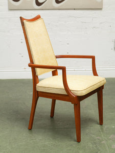 Brown Saltman Set of 6 Dining Chairs